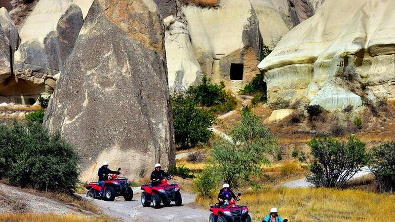 Kapadokya'da ATV Turu (Her Saat Başı 1 Saat 10:00-16:00 )