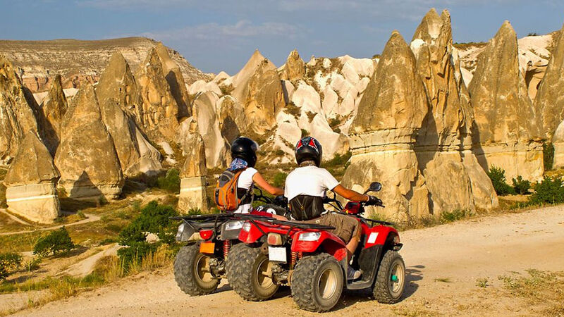 Kapadokya'da ATV Turu (Her Saat Başı 1 Saat 10:00-16:00 )
